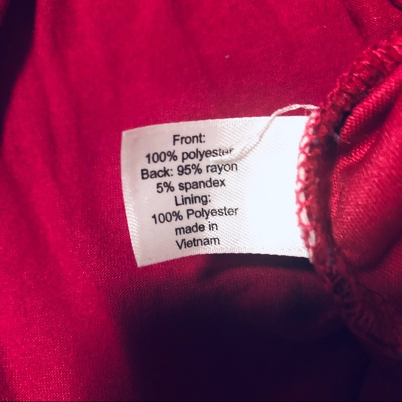 Plus Size 22/24 Lane Bryant Jacquard Lace Tank Top Red - Picture 8 of 11